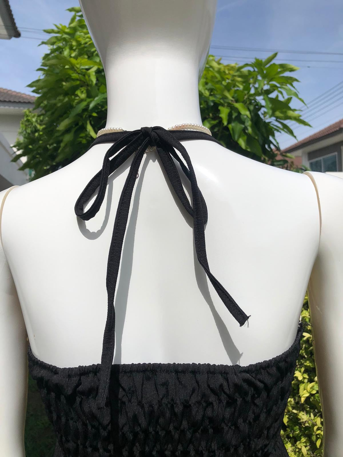 Elegant Black Camisole with Lace Trim and Adjustable Straps